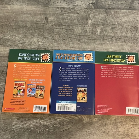 Bundle of 3 Flat Stanley Books - Picture 2 of 8